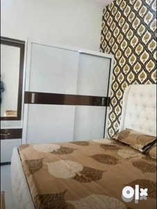 11K EMI fully furnished 1bhk flat in shivalik city only18.90lac mohali