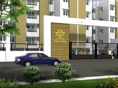 1229 sq ft 3 BHK Completed property Apartment for sale at Rs 98.32 lacs in Dharani PGP Oaks in Ashok Nagar, Chennai