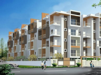 1280 sq ft 3 BHK Launch property Apartment for sale at Rs 71.34 lacs in Emmay Environs Pride in Whitefield Hope Farm Junction, Bangalore