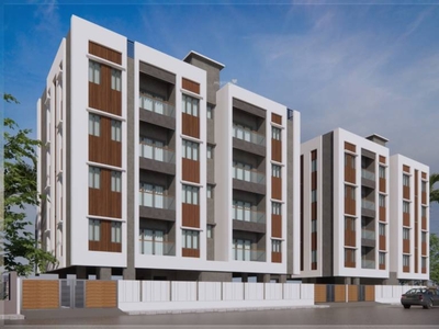 1323 sq ft 3 BHK Apartment for sale at Rs 1.12 crore in Nutech Preethi in Valasaravakkam, Chennai
