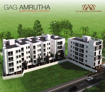 1715 sq ft 3 BHK Apartment for sale at Rs 65.17 lacs in GAG Amrutha in Talaghattapura, Bangalore