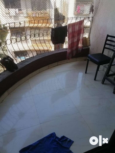 1BHK With Terrace for sale in Cris and Crown Semi Furnished