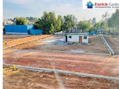 2400 sq ft Completed property Plot for sale at Rs 1.20 crore in Enrich Gardenia in Vidyaranyapura, Bangalore