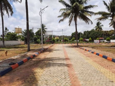 2400 sq ft NorthEast facing Plot for sale at Rs 68.40 lacs in sameera hill view 1 in Devanahalli, Bangalore