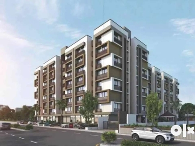 2Bhk flat 4th floor gas line,water,lift facility road face flat