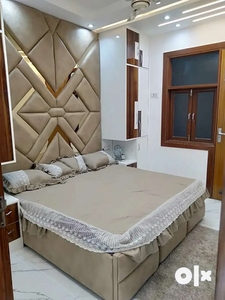 2bhk society flat with terrace garden and temple