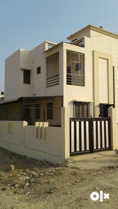 3Bhk Corner Bungalow with Two Side Open Space
