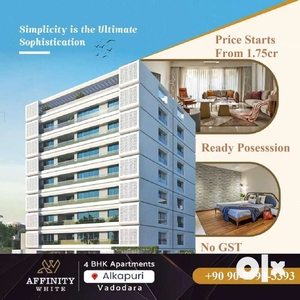 4bhk Premium flats for sale at Vadodara