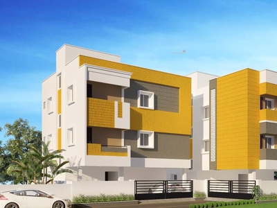 558 sq ft 1 BHK Apartment for sale at Rs 31.81 lacs in MP Anika Benito in Sembakkam, Chennai