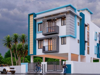 727 sq ft 2 BHK Launch property Apartment for sale at Rs 38.53 lacs in Crest Karthick Beau in Anakaputhur, Chennai