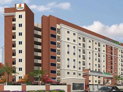 754 sq ft 2 BHK Apartment for sale at Rs 40.58 lacs in Sowparnika Pranathi in Kumbalgodu, Bangalore