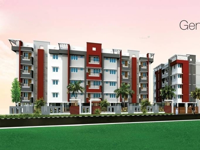 866 sq ft 2 BHK 2T Completed property Apartment for sale at Rs 54.56 lacs in Shree Vishnu Magnolia Apartments in Porur, Chennai