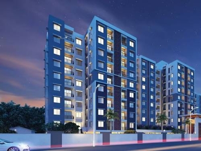 888 sq ft 2 BHK 2T East facing Apartment for sale at Rs 64.00 lacs in Provident Too Good Homes 9th floor in Jakkur, Bangalore