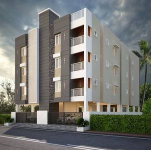 923 sq ft 2 BHK Under Construction property Apartment for sale at Rs 47.06 lacs in Thansiya Elite Apartments in Kundrathur, Chennai
