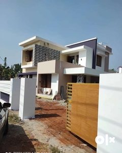 Box type contemporary style house-3 bhk home
