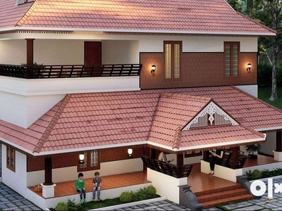 Close to Thrissur Railway Station- 4BHK Nalukettu House for Sale!