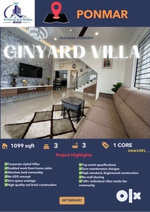 Exclusive Premium Luxury villas- PONMAR VILLA & SPOT OFFER