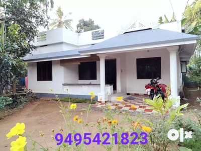 For sale-chalakudy perambra(NH), 1250sqft house & 17cent plot for sale
