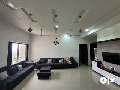 Fully furnished west open facing flat, 3 bhk flat near suvarnabhumi