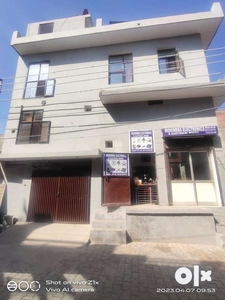 One corner Shop with 5 rooms house triple story in baldev nagar
