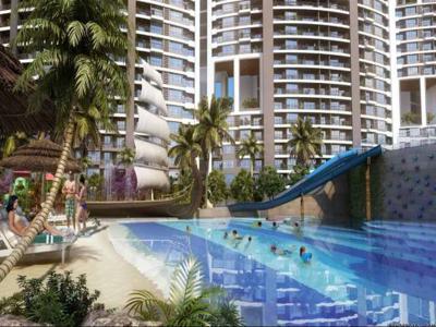 1075 sq ft 2 BHK 2T East facing Apartment for sale at Rs 95.00 lacs in Paradise Sai Spring 8th floor in Kharghar, Mumbai