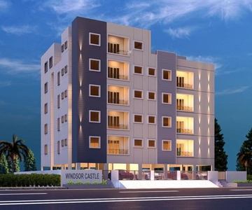 1023 sq ft 2 BHK Under Construction property Apartment for sale at Rs 57.80 lacs in Dolly Windsor Castle Phase 1 in Medavakkam, Chennai