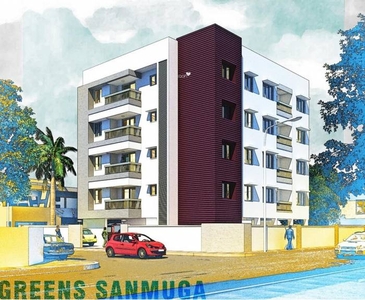1135 sq ft 2 BHK 2T Completed property Apartment for sale at Rs 91.94 lacs in Green Valleys Shelters Sanmuga in Porur, Chennai