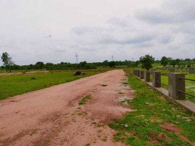 1233 sq ft East facing Plot for sale at Rs 13.70 lacs in HMDA AND RERA APPROVED OPEN PLOTS in Mirkhanpet, Hyderabad