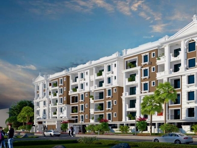 1300 sq ft 2 BHK Apartment for sale at Rs 81.90 lacs in SM Classe in Chandanagar, Hyderabad