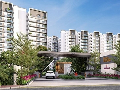 1363 sq ft 2 BHK 2T Apartment for sale at Rs 95.00 lacs in Sharvani Sree Hemadurga Paradise in Chandanagar, Hyderabad
