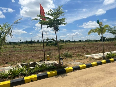 1476 sq ft Launch property Plot for sale at Rs 29.52 lacs in Adrustar The Rising Maheshwaram Golden City in Maheshwaram, Hyderabad
