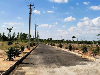 1575 sq ft West facing Plot for sale at Rs 14.00 lacs in Dtcp approved open plots in Kandukur, Hyderabad