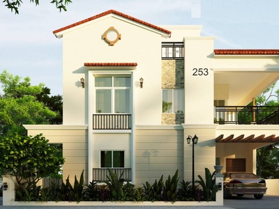 2176 sq ft 4 BHK Under Construction property Villa for sale at Rs 1.57 crore in Praneeth Pranav Grove Park in Gagillapur, Hyderabad