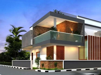 4 bhk House with 4.35 Cents Land at Honnakatte