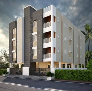 833 sq ft 2 BHK Under Construction property Apartment for sale at Rs 42.47 lacs in Thansiya Elite Apartments in Kundrathur, Chennai