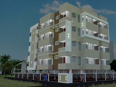 900 sq ft 2 BHK Under Construction property Apartment for sale at Rs 39.01 lacs in Aura Pavalam Apartments in Guduvancheri, Chennai