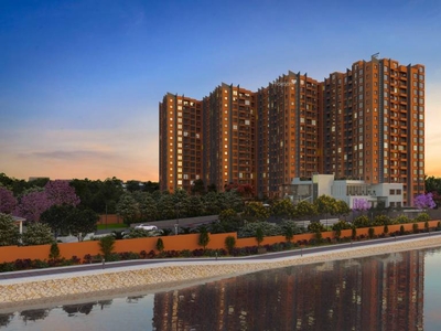 1022 sq ft 2 BHK Launch property Apartment for sale at Rs 80.68 lacs in Concorde Antares in Vidyaranyapura, Bangalore