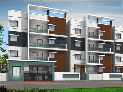 1107 sq ft 2 BHK Apartment for sale at Rs 88.56 lacs in G M Kamadhenu Enclave in Kaggadasapura, Bangalore
