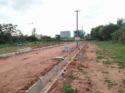 1200 sq ft East facing Plot for sale at Rs 27.60 lacs in Redefine new meadows in Hosahalli, Bangalore