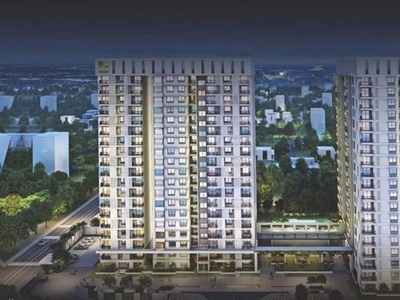 1265 sq ft 2 BHK Completed property Apartment for sale at Rs 73.24 lacs in DNR Casablanca in Mahadevapura, Bangalore