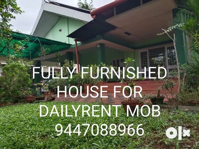 Kottayam furnished house Daily or monthly ren