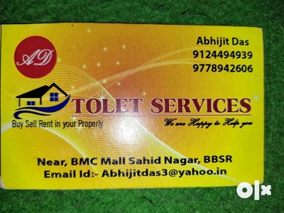 Tolet Service(4000 To 20000) Available Near Palasuni To Lakshmi Sagar