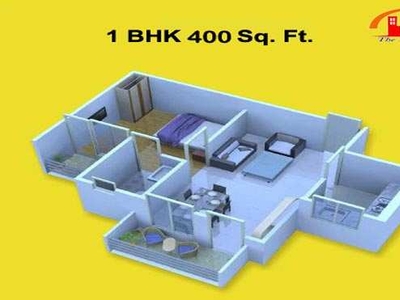 1 BHK Residential Apartment 400 Sq.ft. for Sale in NH 58, Haridwar