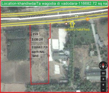 Commercial Land 116683 Sq.ft. for Sale in