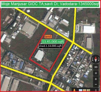 Commercial Land 1345000 Sq.ft. for Sale in