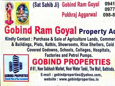 Residential Plot 150 Sq. Yards for Sale in Kamla Nehru Colony, Bathinda