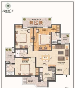 2 BHK Residential Apartment 1008 Sq.ft. for Sale in Ambala Highway, Zirakpur