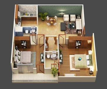 2 BHK Apartment 1045 Sq.ft. for Sale in Sector 116 Noida