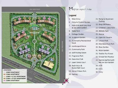 2 BHK Apartment 1250 Acre for Sale in