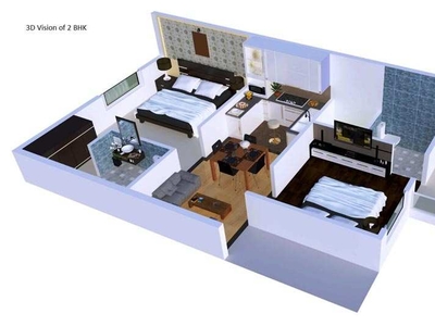 2 BHK Apartment 510 Sq.ft. for Sale in